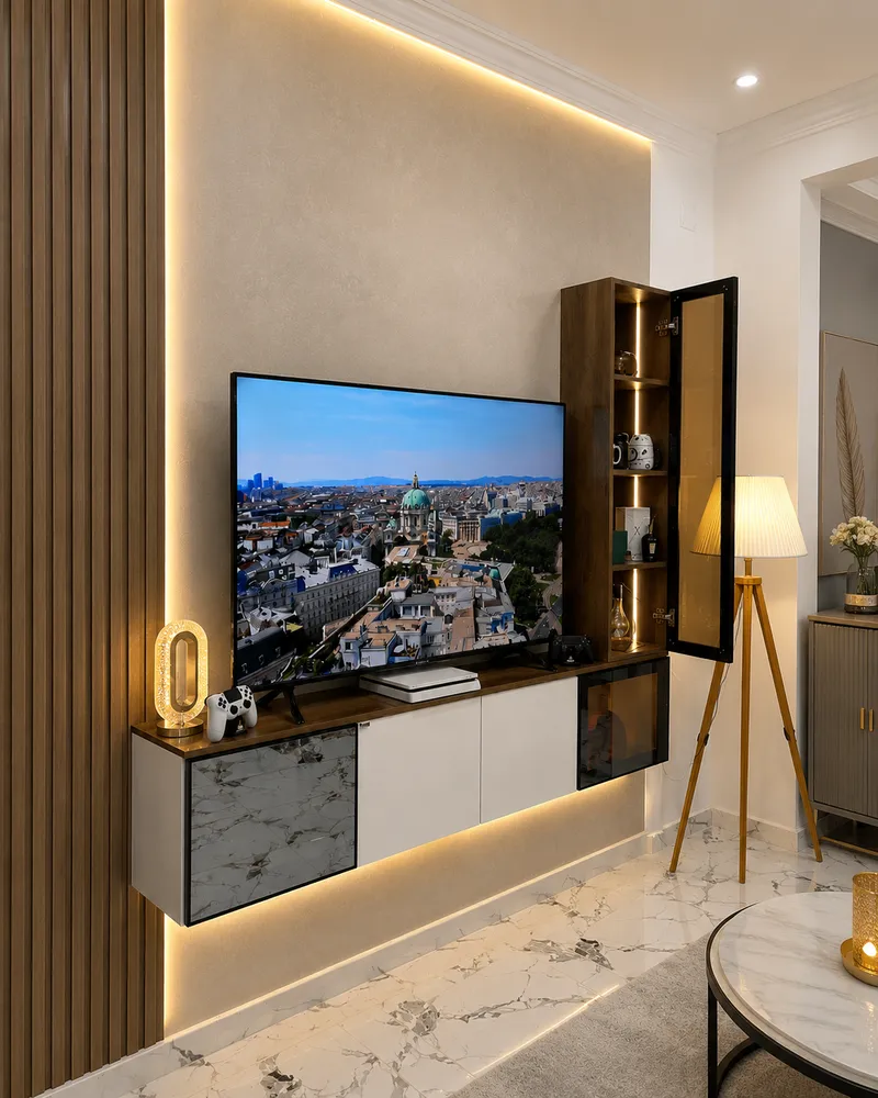 table tv avec LED